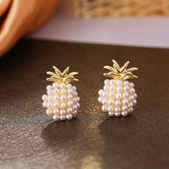 Pineapple Earrings - Picture 5 of 9